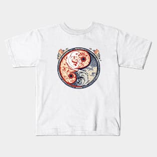 Yin-yang Symbol Kids T-Shirt